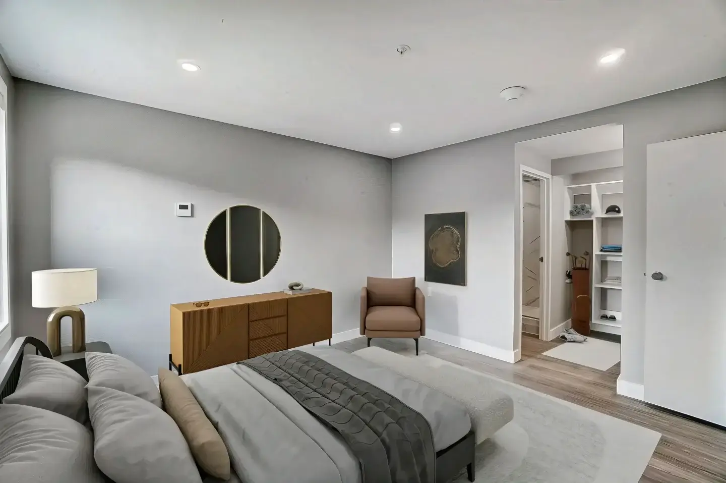 high pointe apartments Cincinnati bedroom